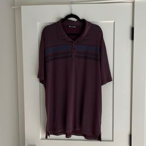 Travis Matthew Purple Polo XXL